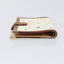 LOUIS VUITTON Monogram Multicolor Agenda PM White R21074 LV Auth BA15692-5