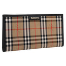 Burberrys Nova Check Planner Canvas Beige Auth BA15694-1