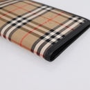 Burberrys Nova Check Planner Canvas Beige Auth BA15694-10