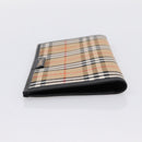 Burberrys Nova Check Planner Canvas Beige Auth BA15694-4