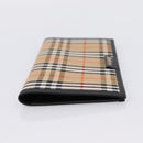 Burberrys Nova Check Planner Canvas Beige Auth BA15694-5