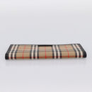 Burberrys Nova Check Planner Canvas Beige Auth BA15694-7