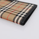 Burberrys Nova Check Planner Canvas Beige Auth BA15694-8