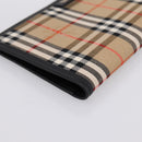 Burberrys Nova Check Planner Canvas Beige Auth BA15694-9