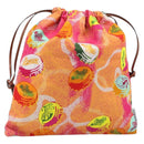 LOEWE Purse Hand Bag Canvas Paula's Ibiza collaboration Pink Auth BA15695A-1