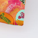LOEWE Purse Hand Bag Canvas Paula's Ibiza collaboration Pink Auth BA15695A-15