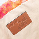 LOEWE Purse Hand Bag Canvas Paula's Ibiza collaboration Pink Auth BA15695A-18