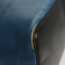 LOUIS VUITTON Epi Petit Noe Shoulder Bag Bicolor Black Blue M44152 Auth BA1570-8