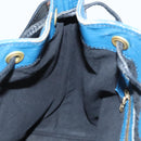 LOUIS VUITTON Epi Petit Noe Shoulder Bag Bicolor Black Blue M44152 Auth BA1570-21