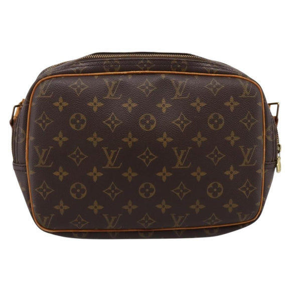 LOUIS VUITTON Monogram Reporter PM Shoulder Bag M45254 LV Auth BA15700