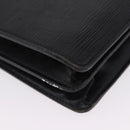LOUIS VUITTON Epi Serviette Conseiller Business Bag Black M54422 LV Auth BA15701-12