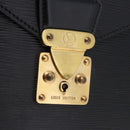 LOUIS VUITTON Epi Serviette Conseiller Business Bag Black M54422 LV Auth BA15701-17
