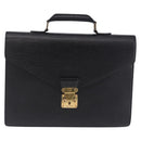 LOUIS VUITTON Epi Serviette Conseiller Business Bag Black M54422 LV Auth BA15701-2
