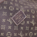 LOUIS VUITTON Monogram Mini Lin Saumur 30 Bag Brown Fuzan M95227 LV Auth BA15702-26
