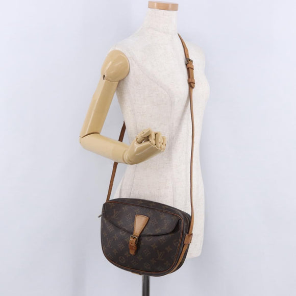 LOUIS VUITTON Monogram Jeune Fille MM Shoulder Bag M51226 LV Auth BA15705