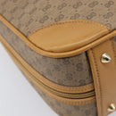 GUCCI Micro GG Supreme Hand Bag PVC Beige Gold 000 39 0030 Auth BA15706-16