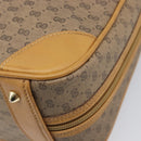GUCCI Micro GG Supreme Hand Bag PVC Beige Gold 000 39 0030 Auth BA15706-17