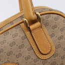 GUCCI Micro GG Supreme Hand Bag PVC Beige Gold 000 39 0030 Auth BA15706-18
