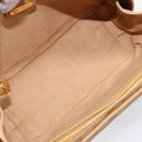 GUCCI Micro GG Supreme Hand Bag PVC Beige Gold 000 39 0030 Auth BA15706-11