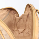 GUCCI Micro GG Supreme Hand Bag PVC Beige Gold 000 39 0030 Auth BA15706-22