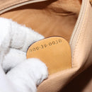 GUCCI Micro GG Supreme Hand Bag PVC Beige Gold 000 39 0030 Auth BA15706-12