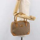 GUCCI Micro GG Supreme Hand Bag PVC Beige Gold 000 39 0030 Auth BA15706-26