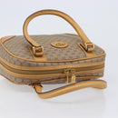 GUCCI Micro GG Supreme Hand Bag PVC Beige Gold 000 39 0030 Auth BA15706-6