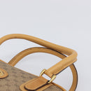GUCCI Micro GG Supreme Hand Bag PVC Beige Gold 000 39 0030 Auth BA15706-14
