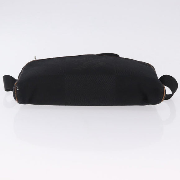 LOUIS VUITTON Damier Geant Acrobat Shoulder Bag Canvas Black M93620 Auth BA15710