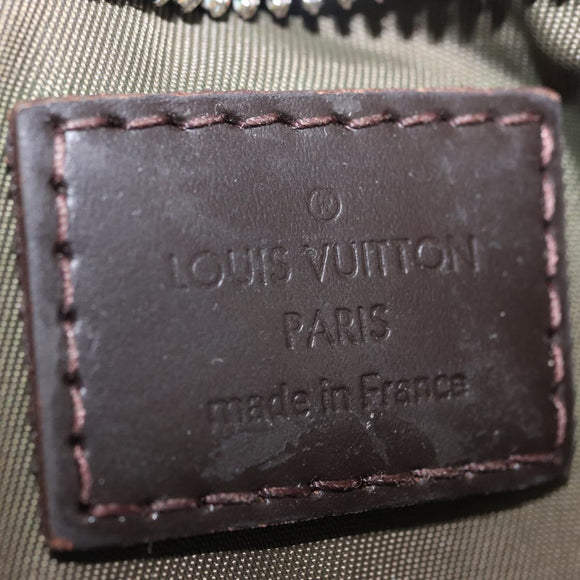 LOUIS VUITTON Damier Geant Acrobat Shoulder Bag Canvas Black M93620 Auth BA15710