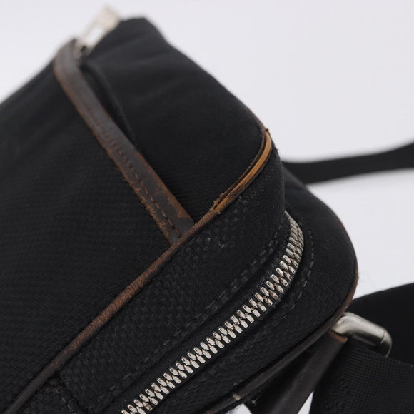 LOUIS VUITTON Damier Geant Acrobat Shoulder Bag Canvas Black M93620 Auth BA15710
