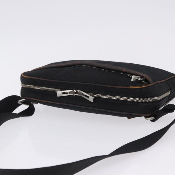 LOUIS VUITTON Damier Geant Acrobat Shoulder Bag Canvas Black M93620 Auth BA15710