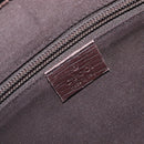 GUCCI GG Supreme Shoulder Bag PVC Beige Silver 114531 Auth BA15711-23