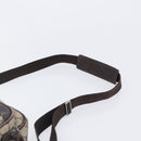 GUCCI GG Supreme Shoulder Bag PVC Beige Silver 114531 Auth BA15711-9