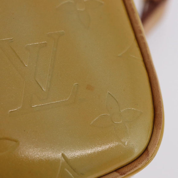 LOUIS VUITTON Monogram Vernis Wooster Shoulder Bag Gris M91036 LV Auth BA15713