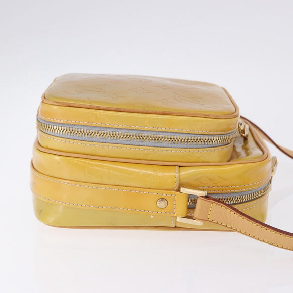 LOUIS VUITTON Monogram Vernis Wooster Shoulder Bag Gris M91036 LV Auth BA15713