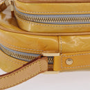 LOUIS VUITTON Monogram Vernis Wooster Shoulder Bag Gris M91036 LV Auth BA15713-8