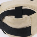 CHANEL Chanel Sports Shoulder Bag Canvas Beige Silver CC Auth BA15714-10