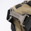CHANEL Chanel Sports Shoulder Bag Canvas Beige Silver CC Auth BA15714-14