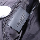 CHANEL Chanel Sports Shoulder Bag Canvas Beige Silver CC Auth BA15714-16
