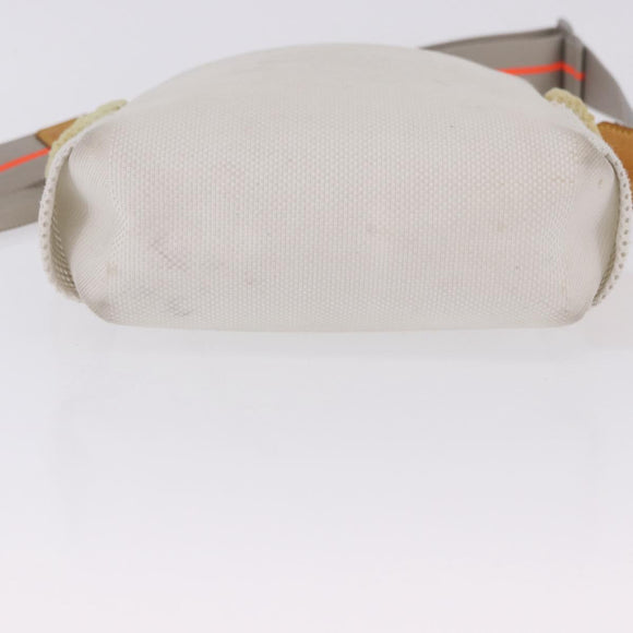LOUIS VUITTON Damier Geant LV Cup Weatherly Bag White M80637 LV Auth BA15715
