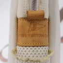 LOUIS VUITTON Damier Geant LV Cup Weatherly Bag White M80637 LV Auth BA15715-19