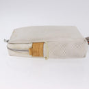 LOUIS VUITTON Damier Geant LV Cup Weatherly Bag White M80637 LV Auth BA15715-4