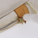 LOUIS VUITTON Damier Geant LV Cup Weatherly Bag White M80637 LV Auth BA15715-5