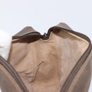 GUCCI GG Supreme Web Sherry Line Clutch Bag PVC Beige 75 01 012 Auth BA15718-15