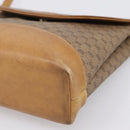 GUCCI Micro GG Supreme Shoulder Bag PVC Beige Gold Auth BA15719-9