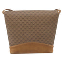 GUCCI Micro GG Supreme Shoulder Bag PVC Beige Gold Auth BA15719-2