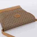 GUCCI Micro GG Supreme Shoulder Bag PVC Beige Gold Auth BA15719-6