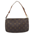 LOUIS VUITTON Monogram Pochette Accessoires Pouch M51980 LV Auth BA15721-2