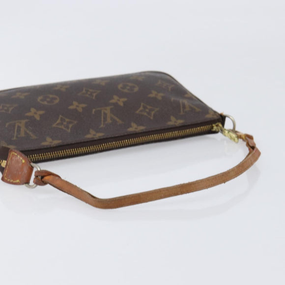 LOUIS VUITTON Monogram Pochette Accessoires Pouch M51980 LV Auth BA15721